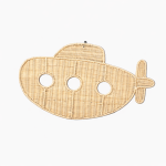 Rotan wanddecoratie Zappelin